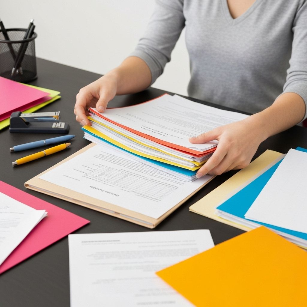 Organizing documents